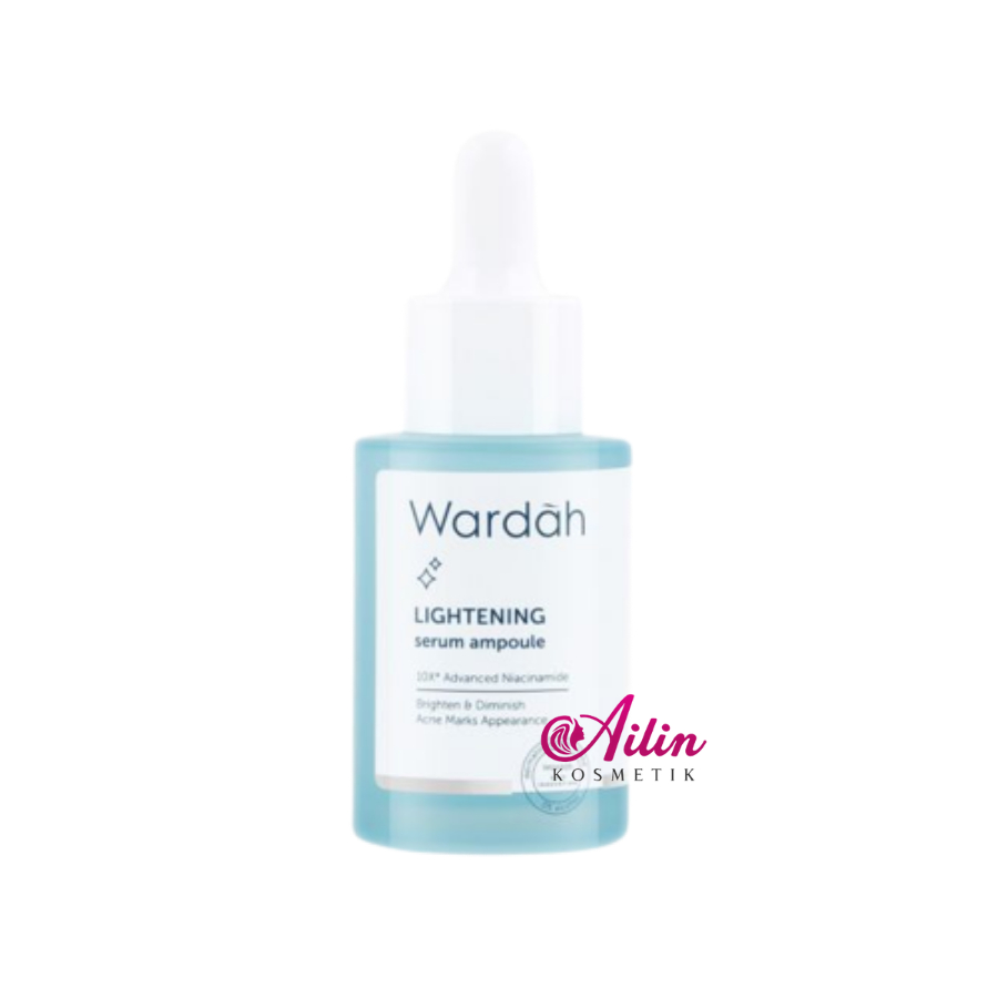 Wardah Lightening Serum Ampoule 8 ml | 30ml Serum ampul Advanced Niacinamide by AILIN