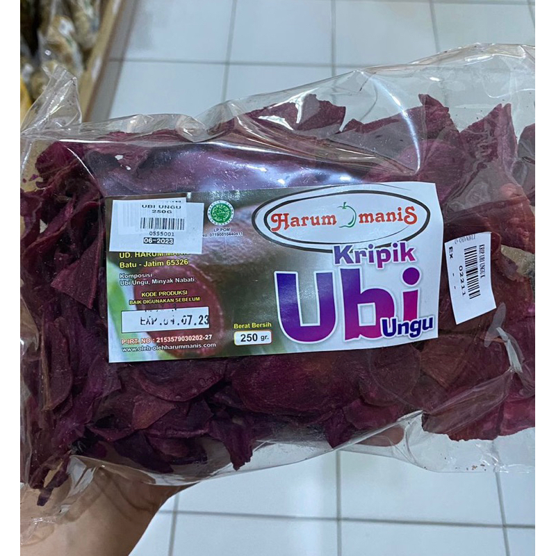 

O-Odabli Oleh Oleh Kripik/Keripik Ubi Ungu “Harum Manis”
