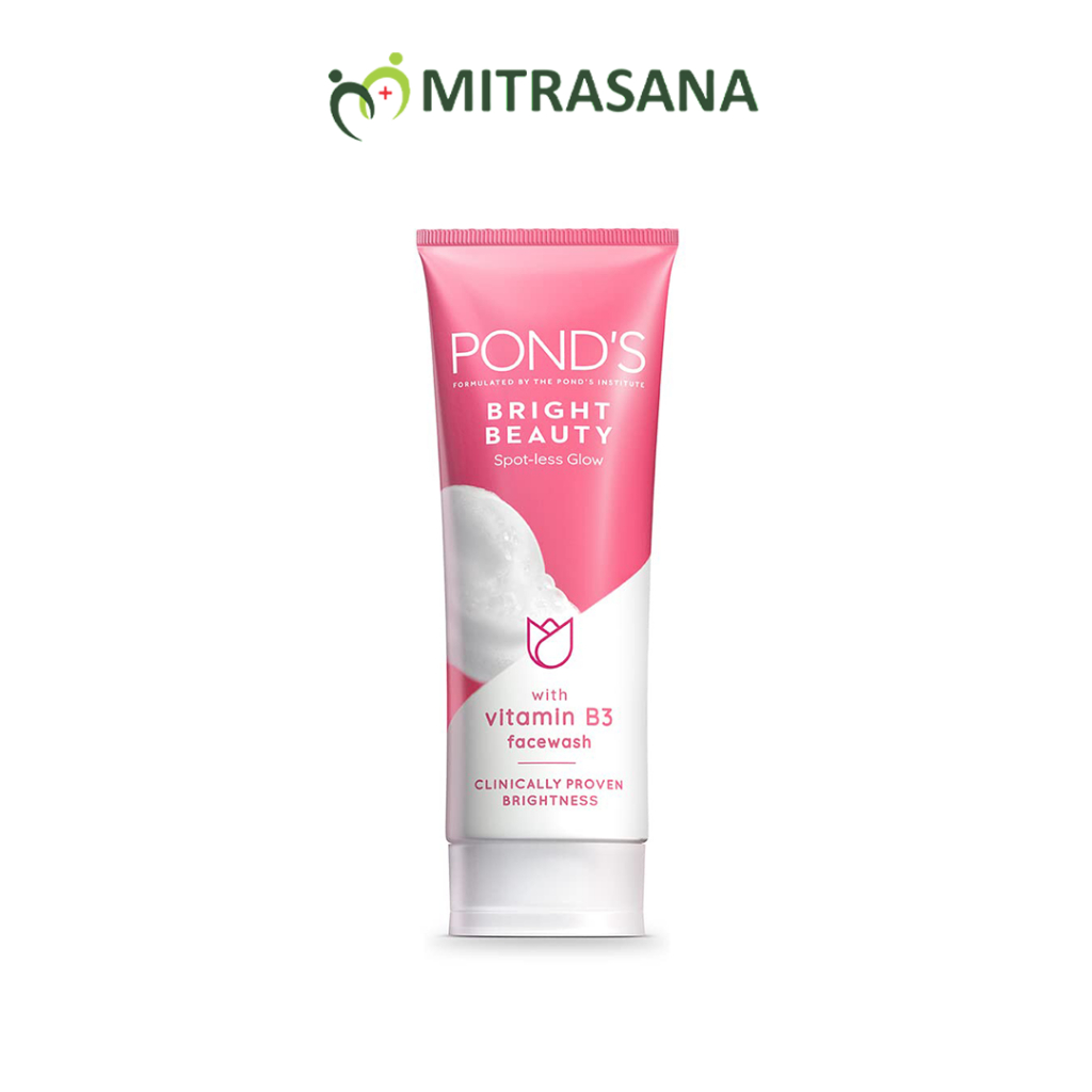 Ponds Bright Beauty Serum Facial Wash 100 G - Sabun Muka, Facial Foam, Sabun Cuci Muka