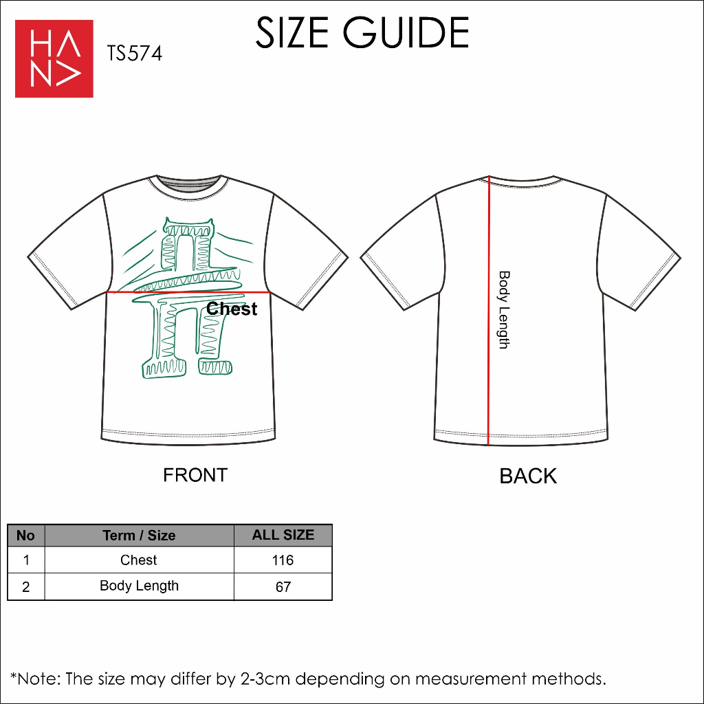 Hana Fashion - Bridge Printing T-shirt Wanita- TS574