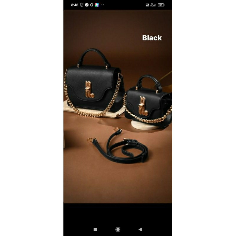 Levaughn Bag Black Mini by Heylocal