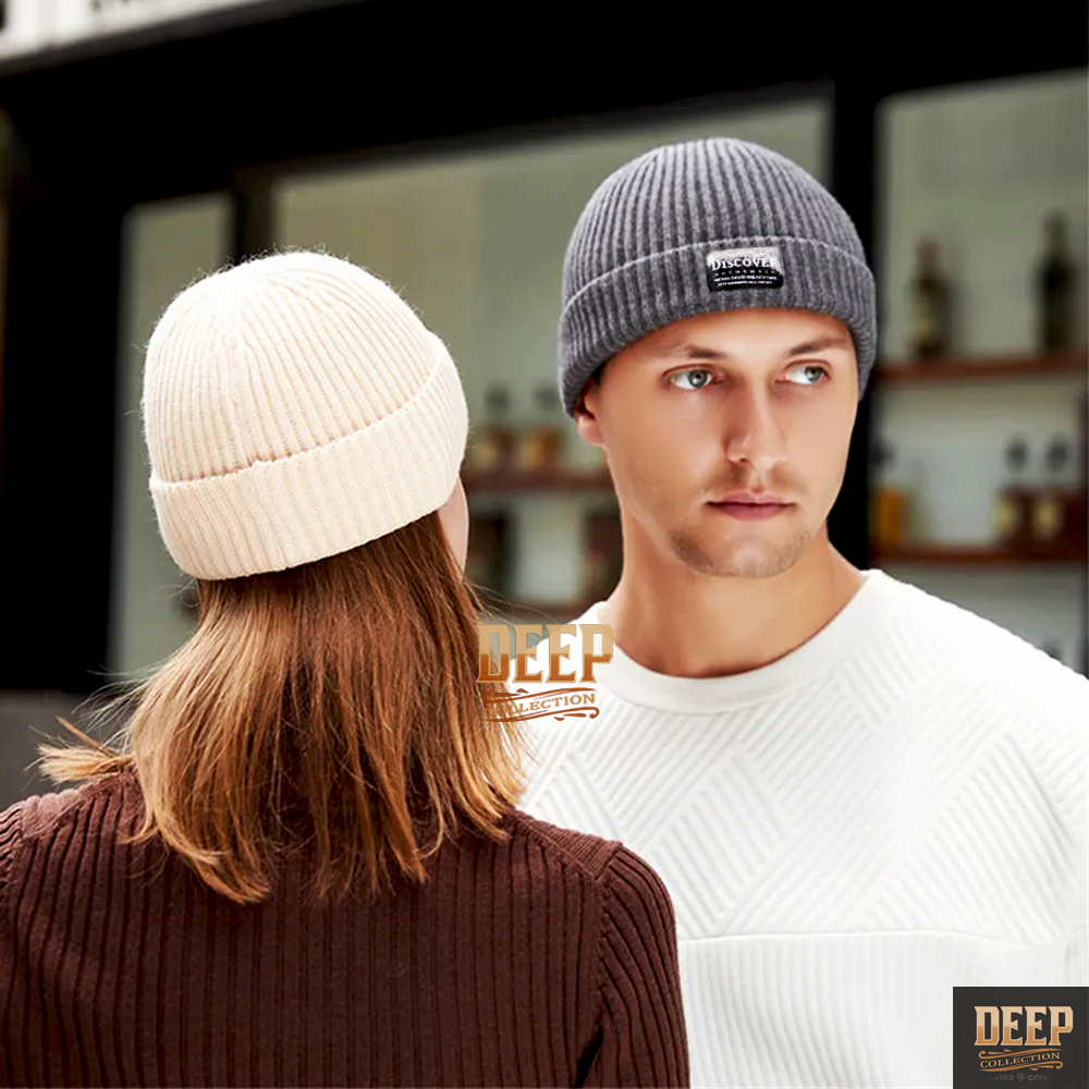 Topi Kupluk Fashion Pria / Wanita Dewasa | Kupluk Outdoor Cowo Cewe Keren | Beanie Hat Rajut Polos O