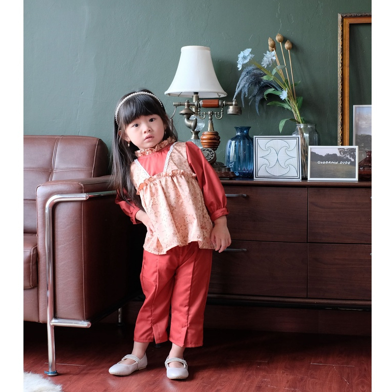 SDS.Kids Sahara Blouse Set - Setelan Raya Anak Perempuan