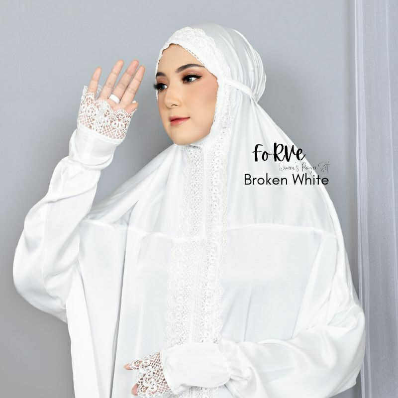 Mukena dewasa armani silk premium lembut/ mukena lajuran armani silk