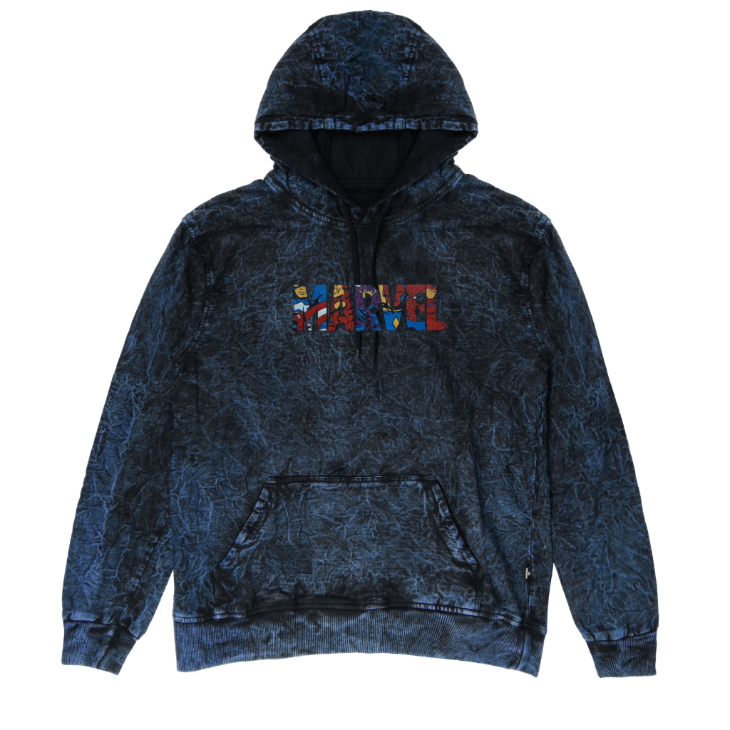 HOODIE PRIA WANITA WASHING F. Marvel Sweater Hoodie Wosh Ber Teks 001 | Jaket Hoodie washing motif Marvel Full Tag | Hoodie Marvel Hnm Jumper Unisex Size M L XL XXL