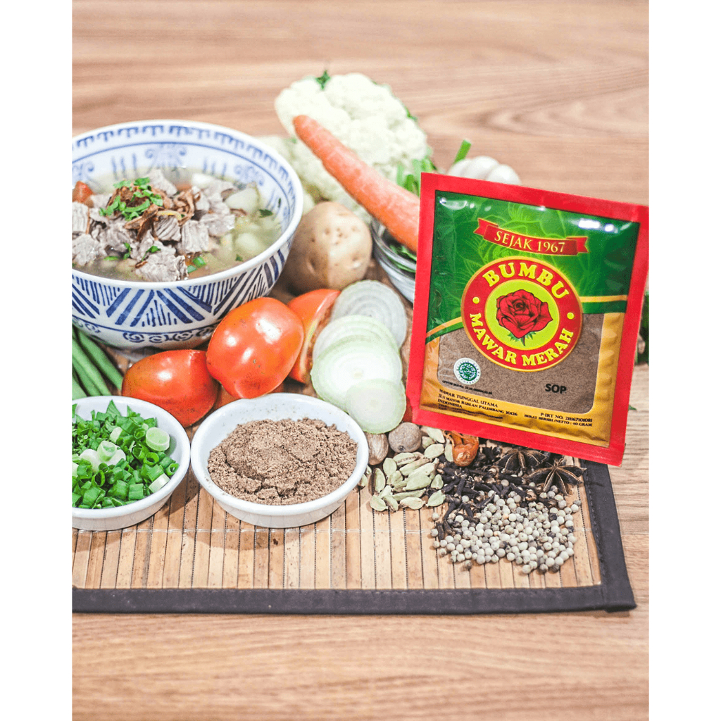 

Bumbu Sop Cap Mawar 20gr