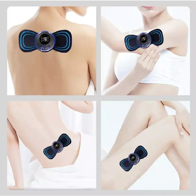 Alat Pijat Leher,Punggung,Tubuh DLL Elektrik EMS mini neck massager/MMI