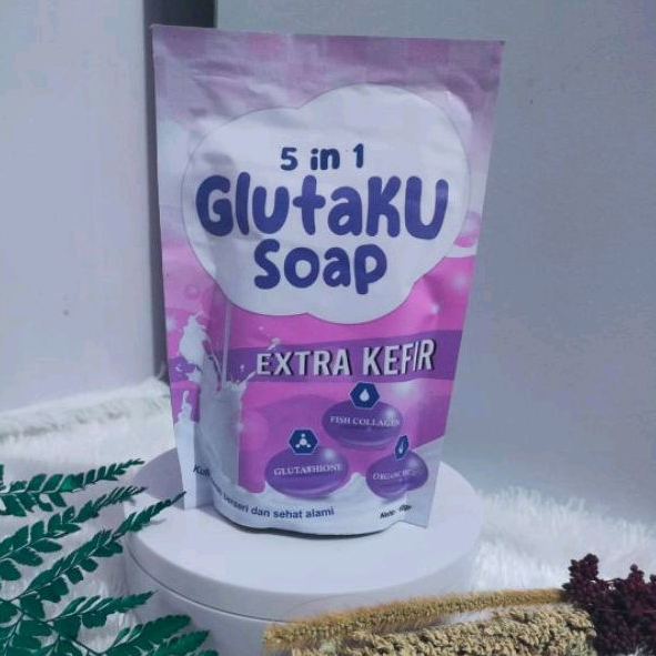 MFI - Glutaku Soap 60 gr 5 In 1 | Sabun Pemutih By Sae Glow