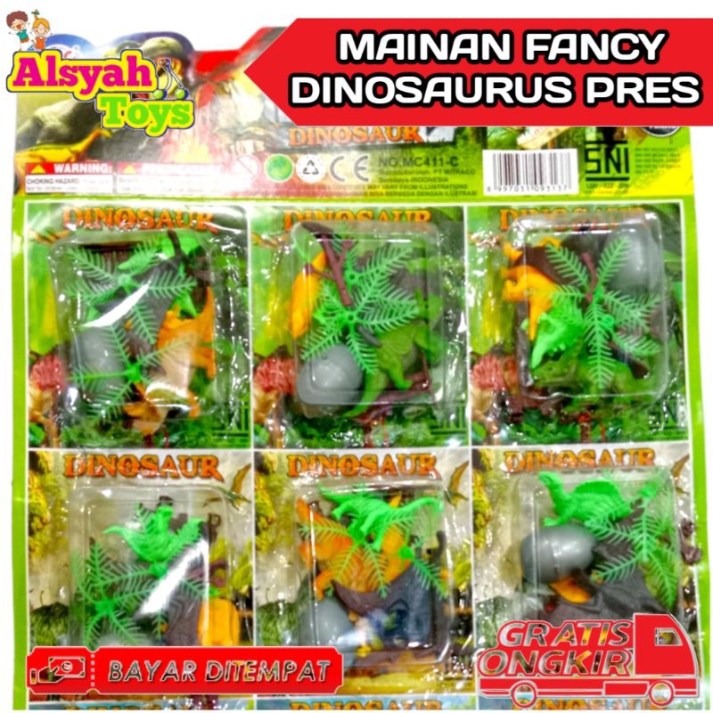 MAINAN DINOSAURUS PRESS / DINOSAURUS FANCY / MAINAN FANCY / MAINAN DINOSAURUS