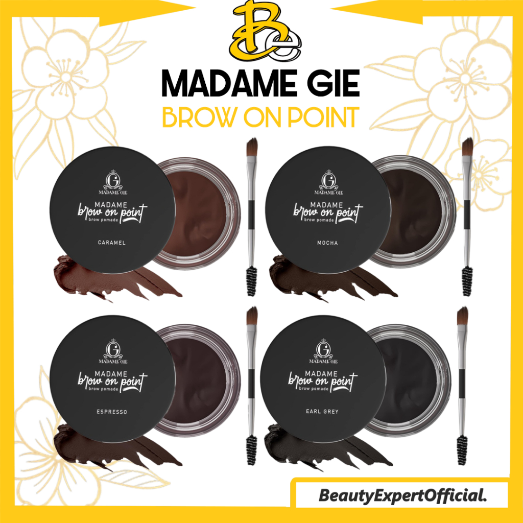 ⭐️ Beauty Expert ⭐️ Madame Gie Madame Brow On Point – Make Up Eyebrow Pomade Cream Pensil Alis