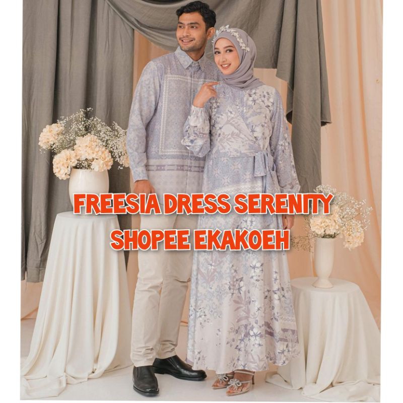 Freesia Dress Serenity M XL // Nayyara dress midnight S kienka kienka.id