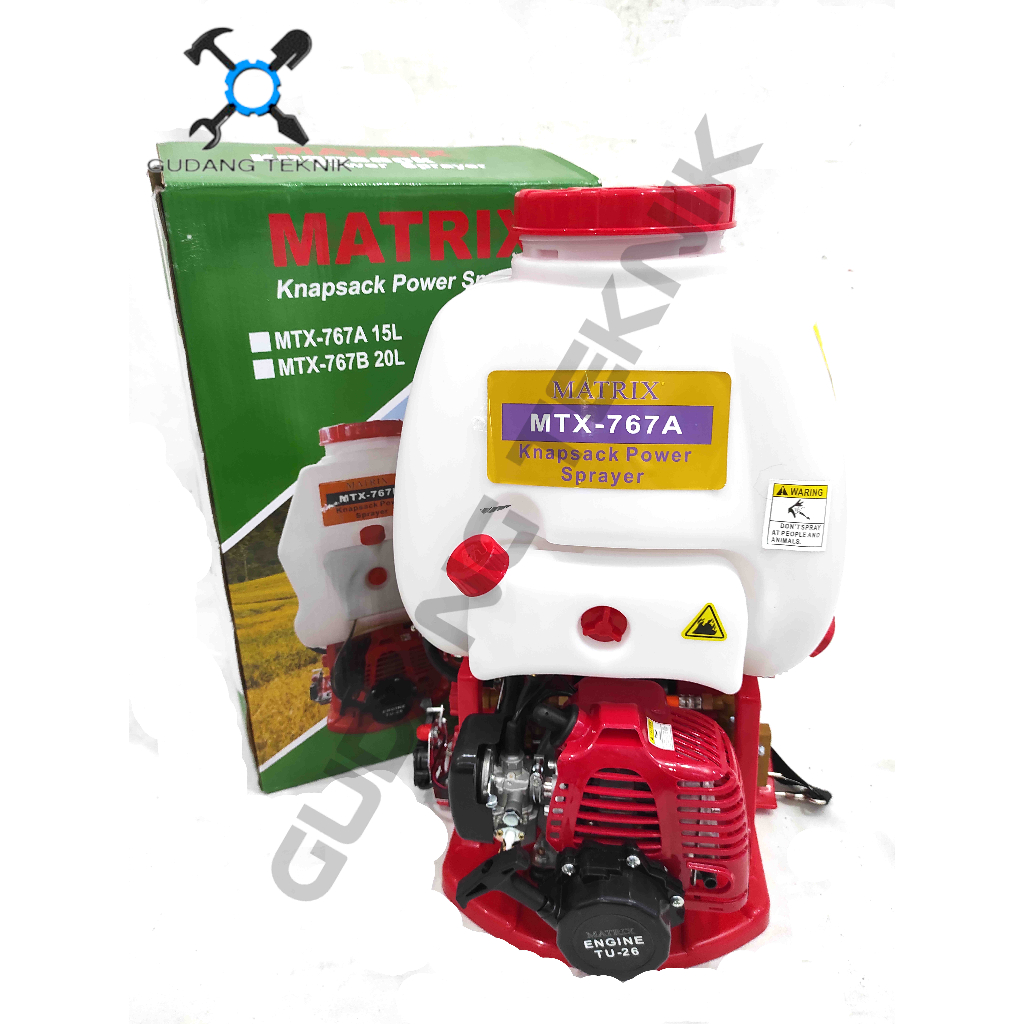 Mesin Sprayer Semprot Hama 15L 20L MATRIX MTX-767A MTX-767B  / Engine Sprayer Semprotan Hama 15 20 Liter MTX 767A 767B MATRIX