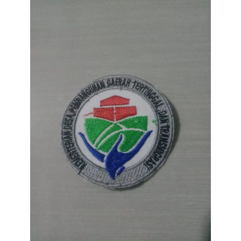 LOGO KEMENDES || LOGO KEMENTRIAN DESA || LOGO KEMENDES BORDIR || BORDIR KOMPUTER