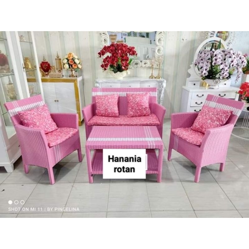 SOFA HAWAI ROTAN SINTETIS