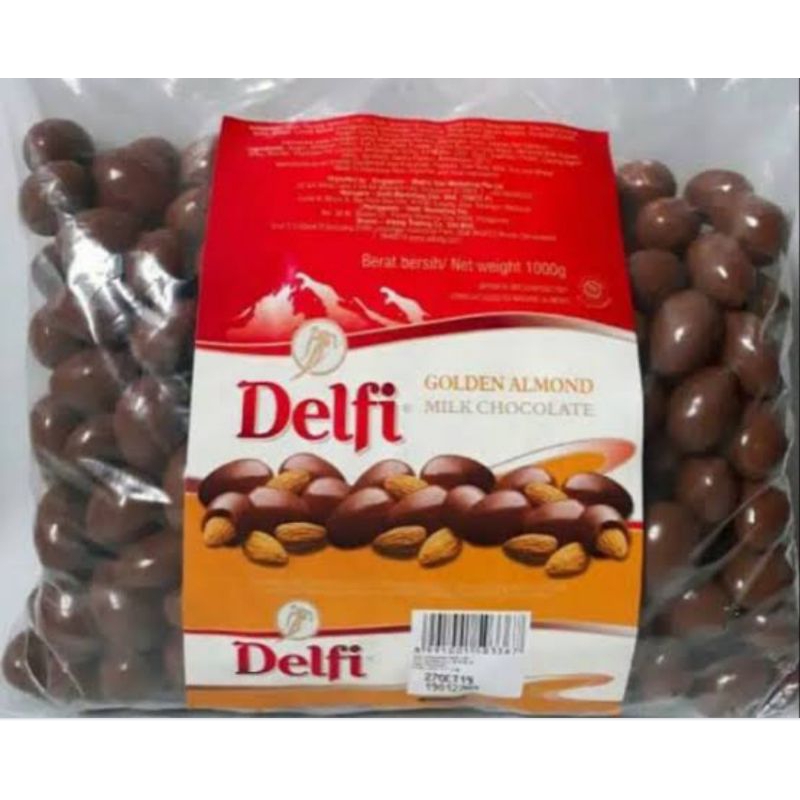 

coklat delfi almond