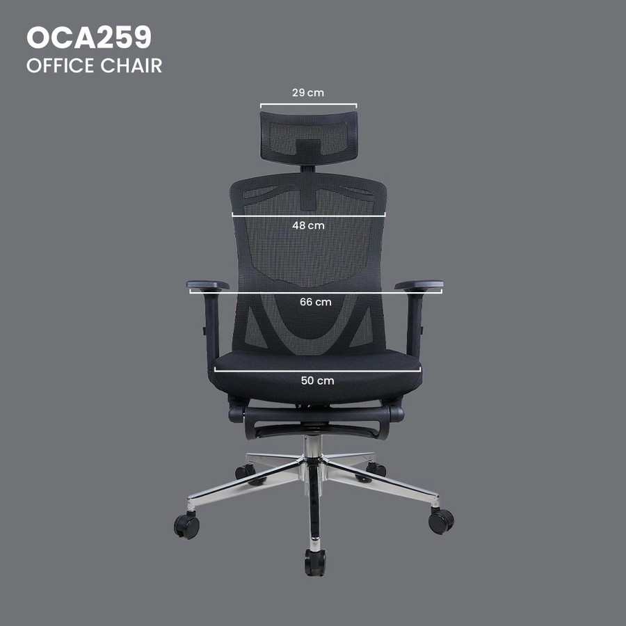 Fantech OCA-259 Office Chair Gaming Kursi Kantor Kerja OCA259 OCA 259