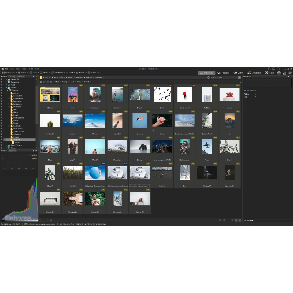 ACDSee Photo Studio Professional 2023 image editing and digital asset management toolset Software Photo Manager