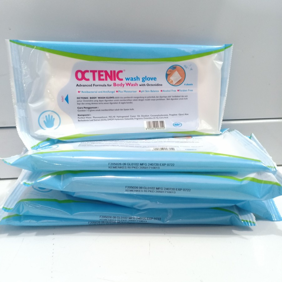 OCTENIC BODY WASH GLOVES