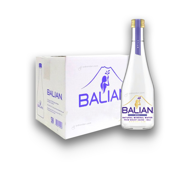 

Balian Still Natural Mineral Water Glass 750ml - 1 Karton (6 Botol)