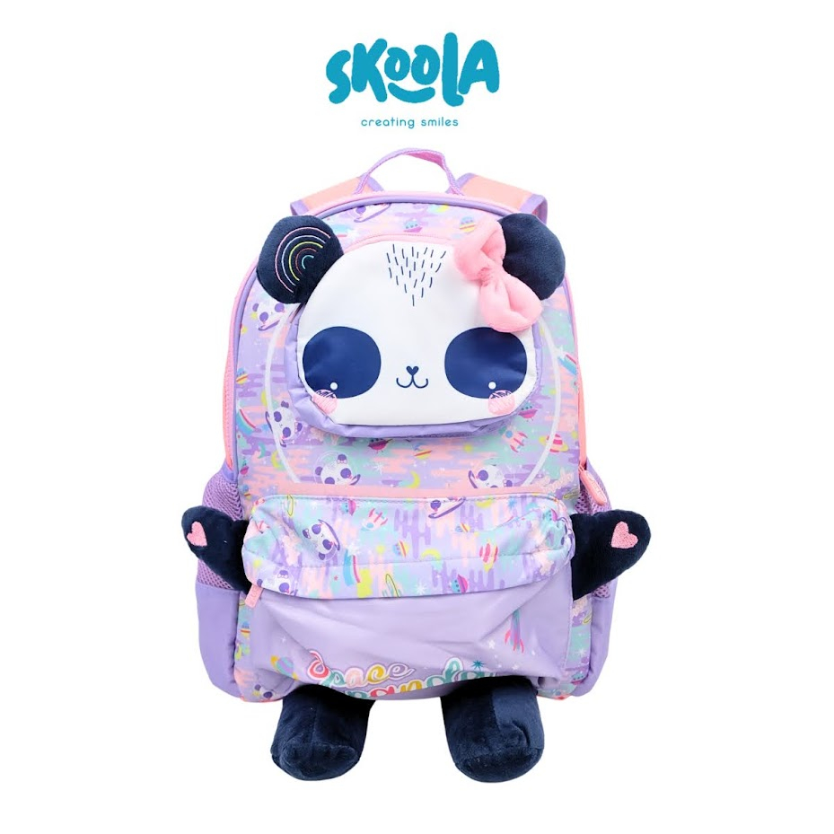 Skoola Tas Sekolah Anak Perempuan SD Ransel Unicorn Panda Cat - Ciara