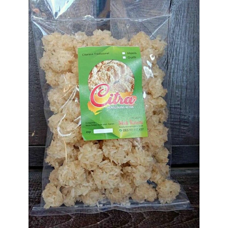 KERIPIK RENGGINANG BULAT.500 GR