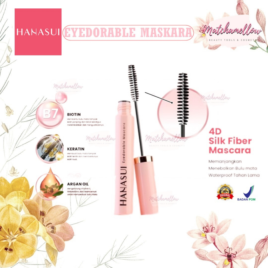 ❄️MATCHA❄️ HANASUI EYEDORABLE MASKARA - HANASUI MASCARA LASTING ALL DAY ORIGINAL
