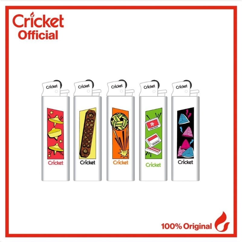 Korek Api Cricket Nostalgia Gas Lighter Limited Edition