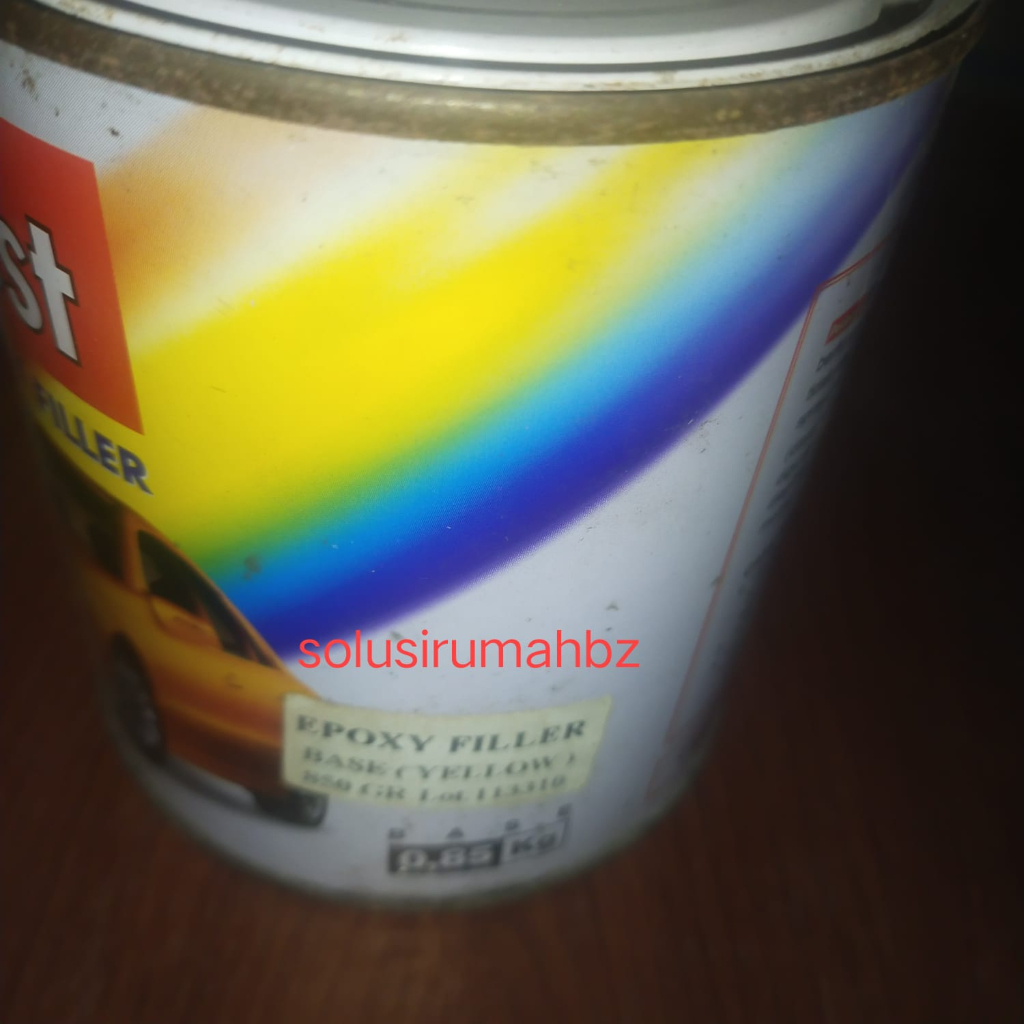 resin epoxy filler tanpa hardener warna pilih merk kemasan random epoxi cat pilih varian color abu biru hitam kuning grey putih white