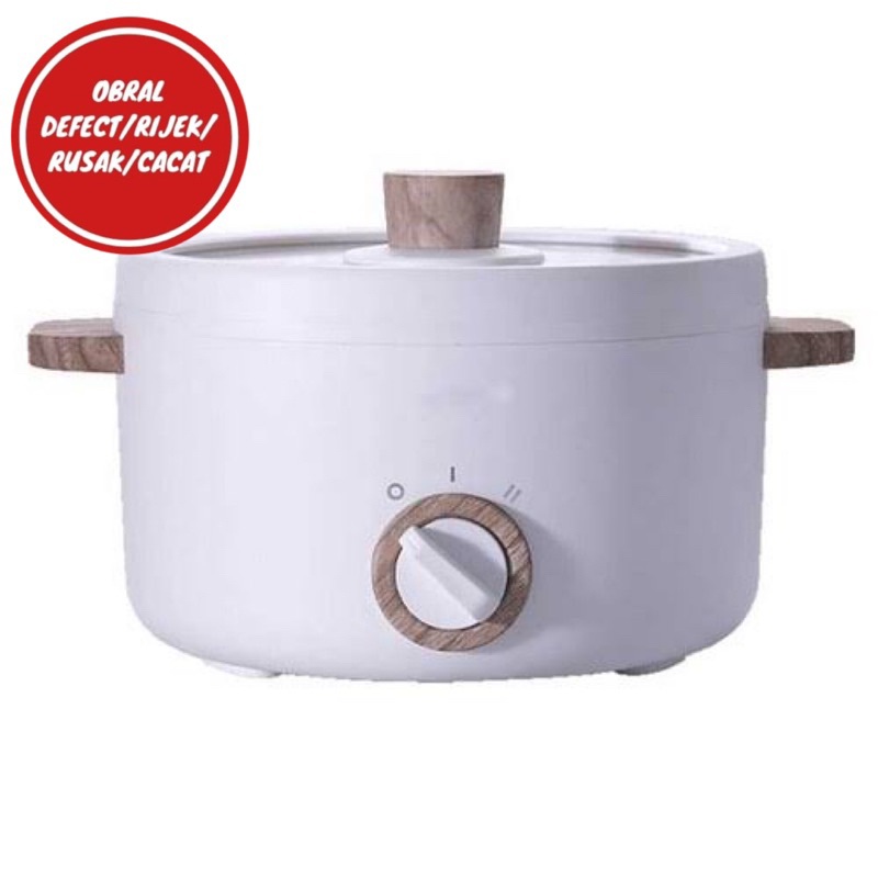 [OBRAL RIJEK] Panci Listrik Multifungsi Mini Electric Cooker 600W - AJL-A1502