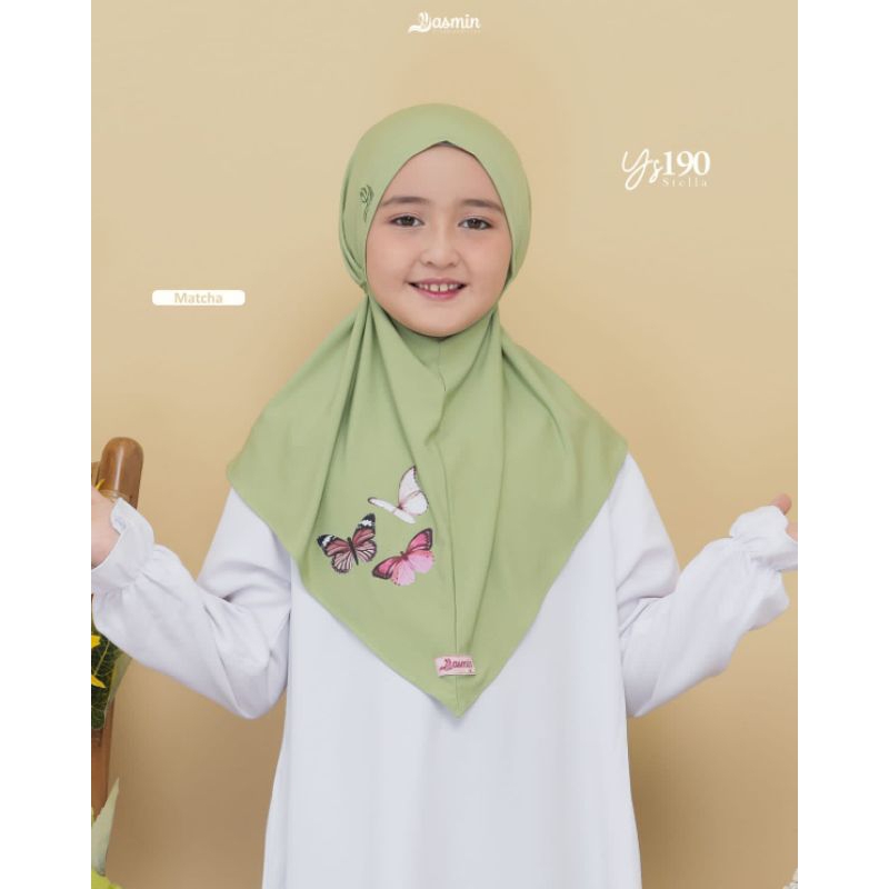 Jilbab Anak/Bergo anak/Ys 190 Original Brand Yasmin Hijab