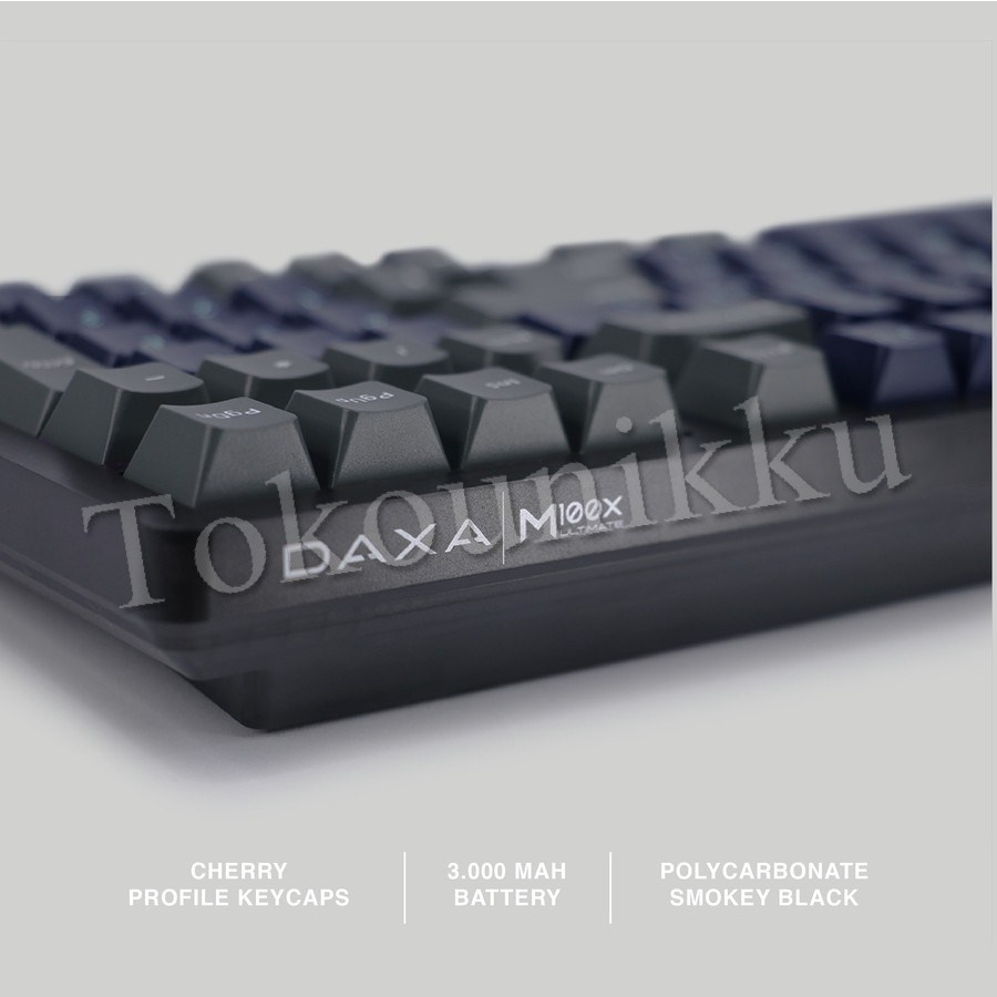 Rexus Keyboard Gaming Mechanical Daxa M100X Ultimate