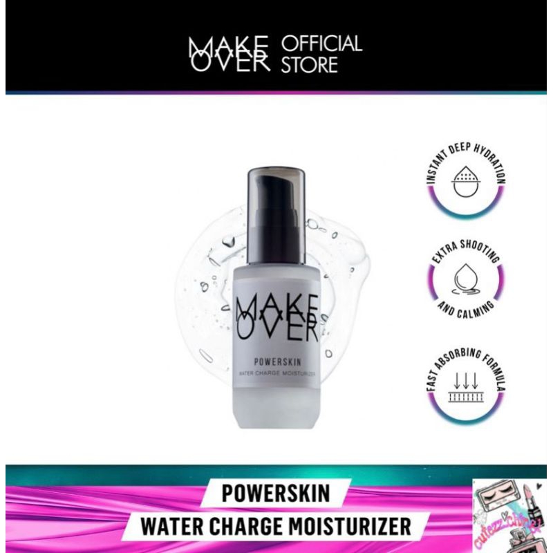 ☃️Cutezz_Ching1☃️MAKE OVER Powerskin Water Charge Moisturizer 42 ml - Face Moisturizer