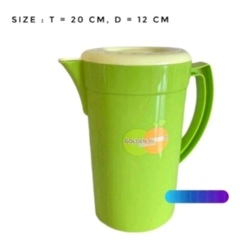 Teko Air Golden sunkist warna Hijau