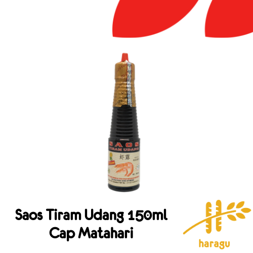 

Saos Tiram Udang Halal Cap Bunga Matahari 150 ml