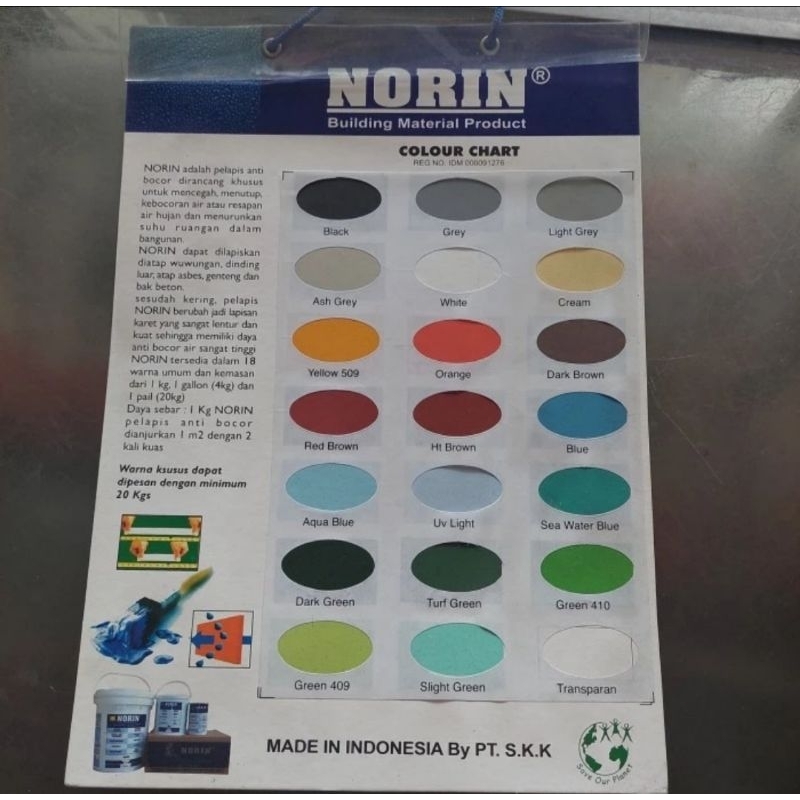 CAT NORIN ANTI BOCOR WATERPROOFING - 20KG - SEJENIS AQUAPROOF