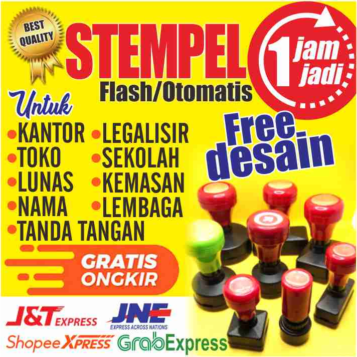 

STEMPEL WARNA OTOMATIS CEPAT BALI KILAT CAP TOKO KANTOR CAP MEMBER