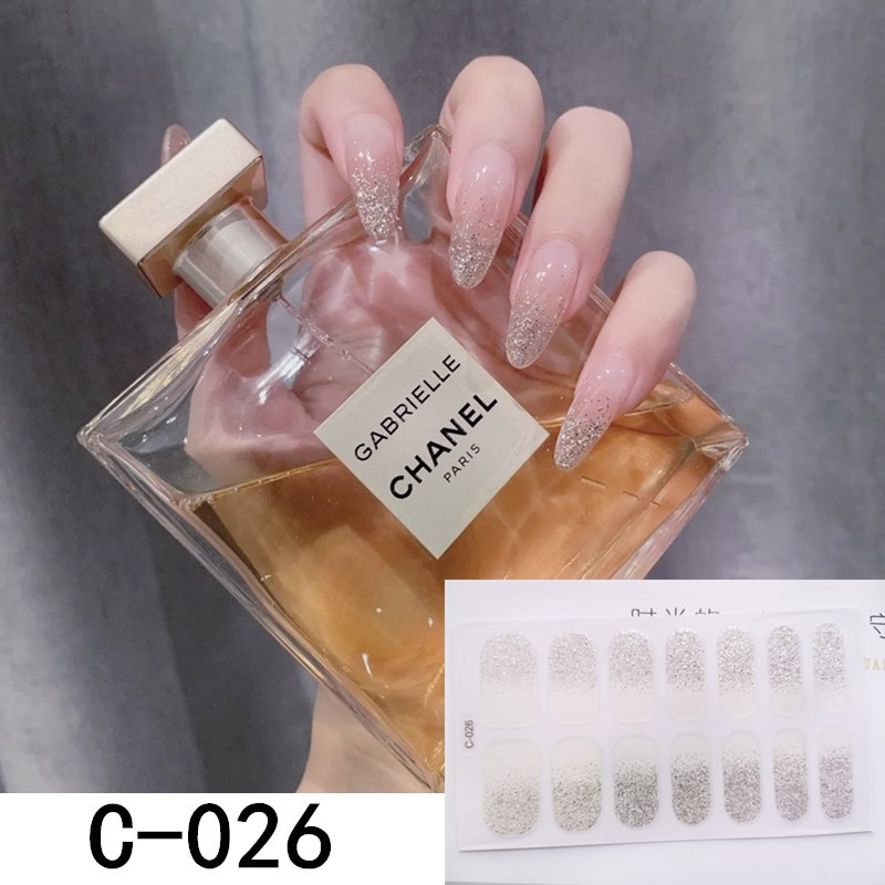14Pcs/Stiker Kuku Murah / Nail Art Sticker / Nail Art Stiker / Nail Art &amp; Sticker C &amp; CCL Series Premium