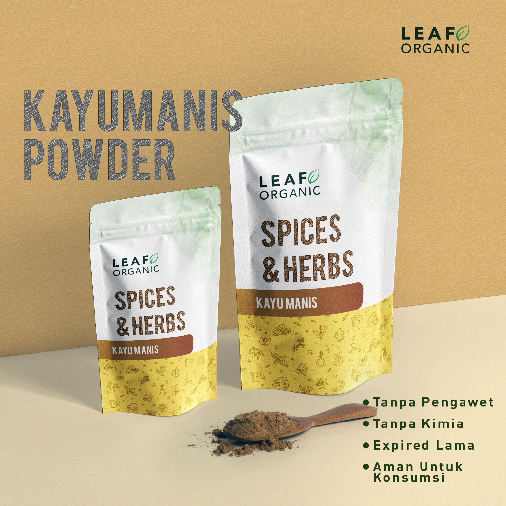 

Premium Cinnamon Powder LEAF ORGANIC Kayu Manis Bubuk Kering Murni Organik