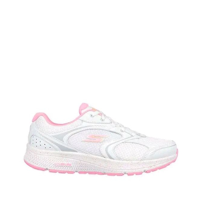 Skechers GO RUN CONSISTENT Women's Running Shoes - White/Pink Original