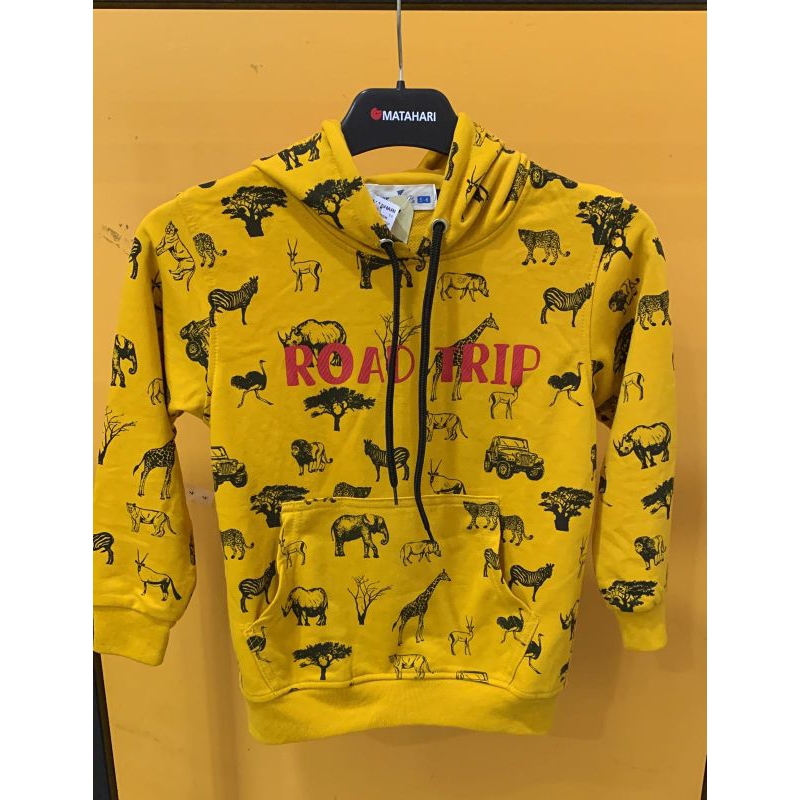 Aero Boys 11 12 tahun sweater kaos atasan anak laki-laki cowok SD lengan panjang hoodie branded mata