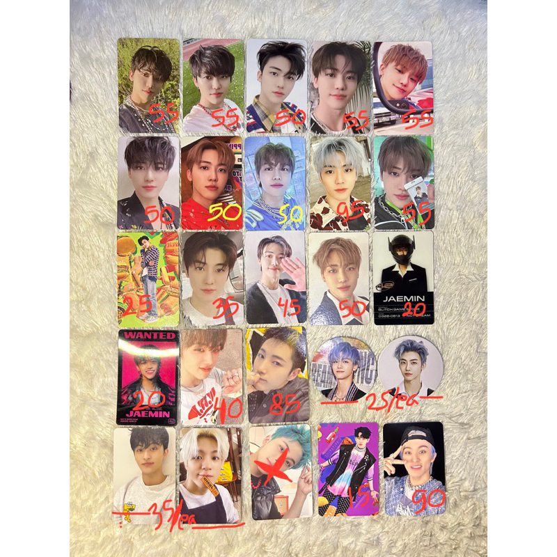 PHOTOCARD OFFICIAL NA JAEMIN, NA YUTA, XIAOJUN, WINWIN NCT