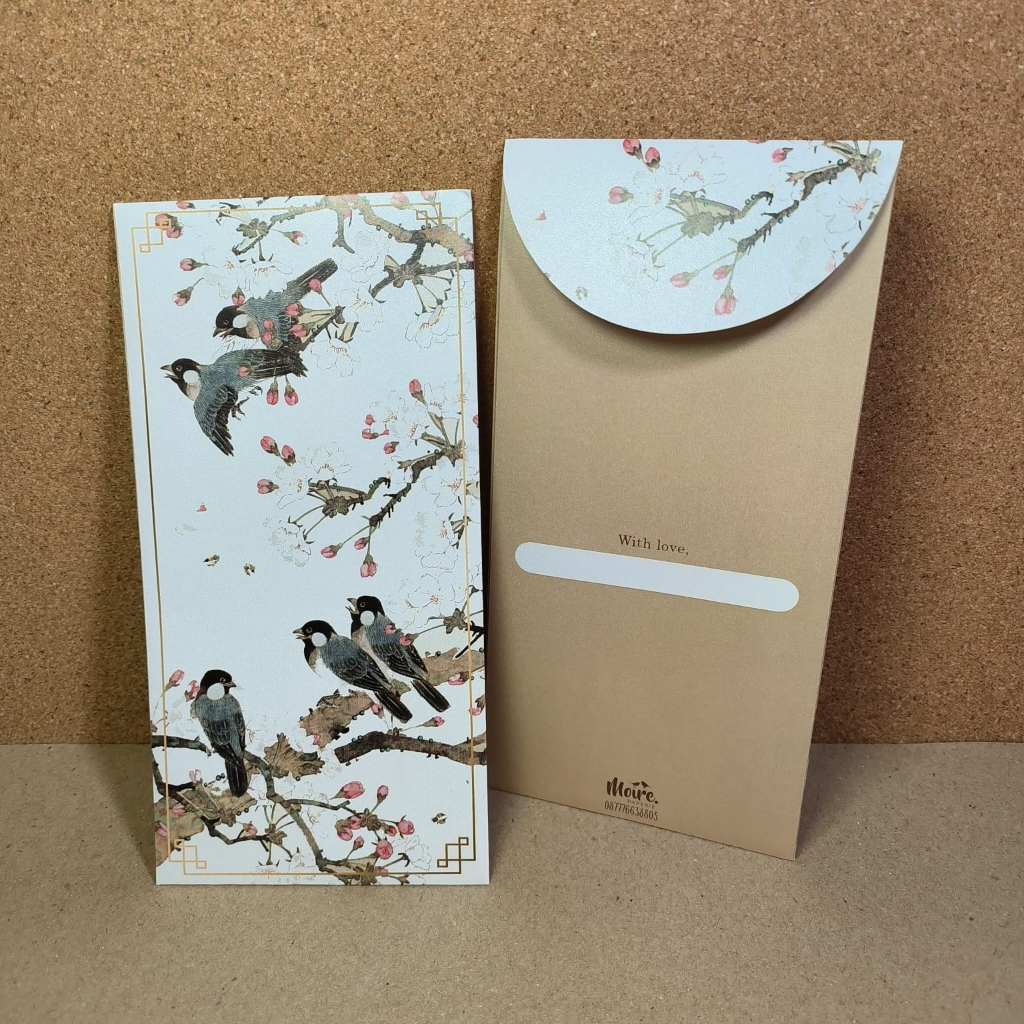 

Ready Stock - Angpao Motif Burung | Amplop Uang Serbaguna | Multi Purpose Angpau (MPSH 002)