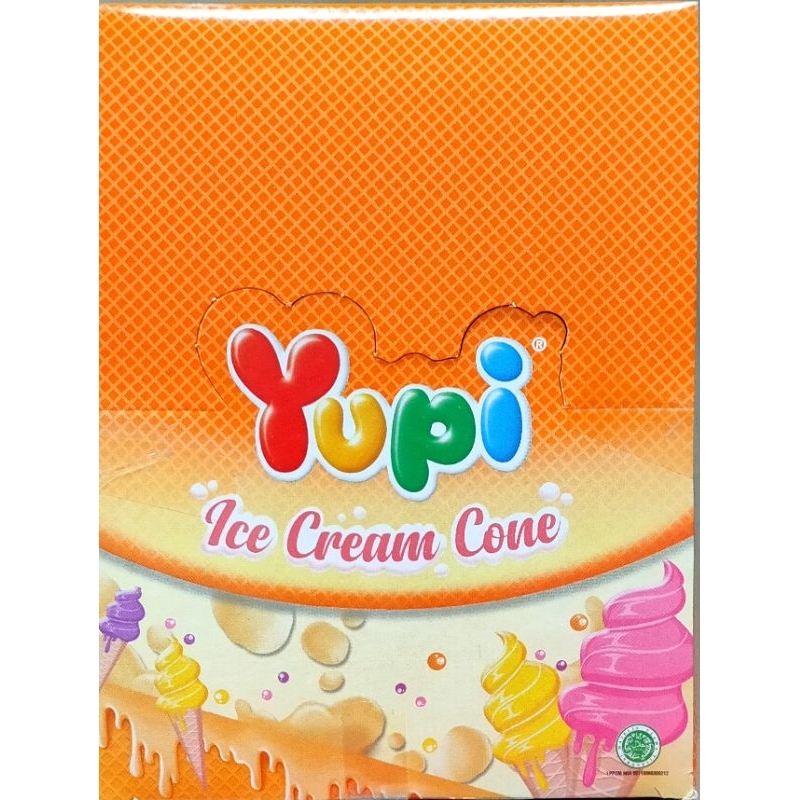 

YUPI ICE CREAM CONE168Gr (24 x 6gr)