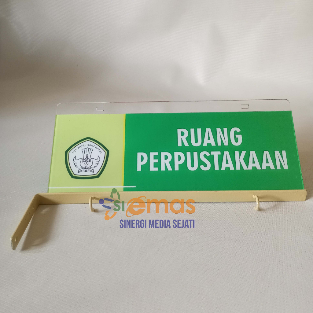 

Akrilik Papan Gantung Ruang Perpustakaan | Akrilik Papan Nama Ruang Perpustakaan