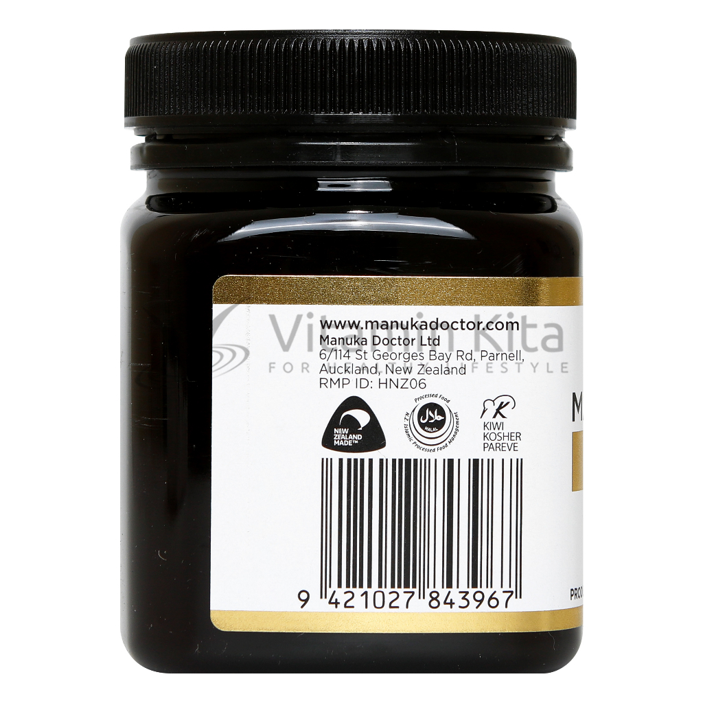 MANUKA DOCTOR MGO 550+ 250GR | Kaya antioksidan, anti bakteri, anti radang