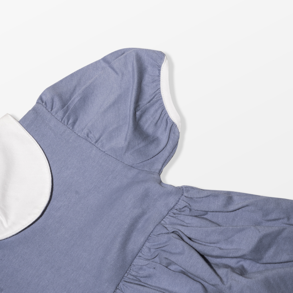 Bajubaja Aurora dress junior / dress anak rok pendek baju perempuan material cotton combat 24s