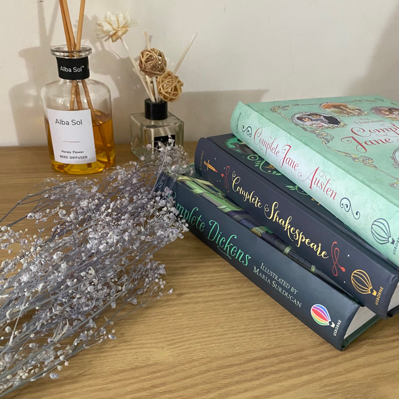 The Usborne Complete Dickens, Shakespeare, Jane Austen Illustrated Book