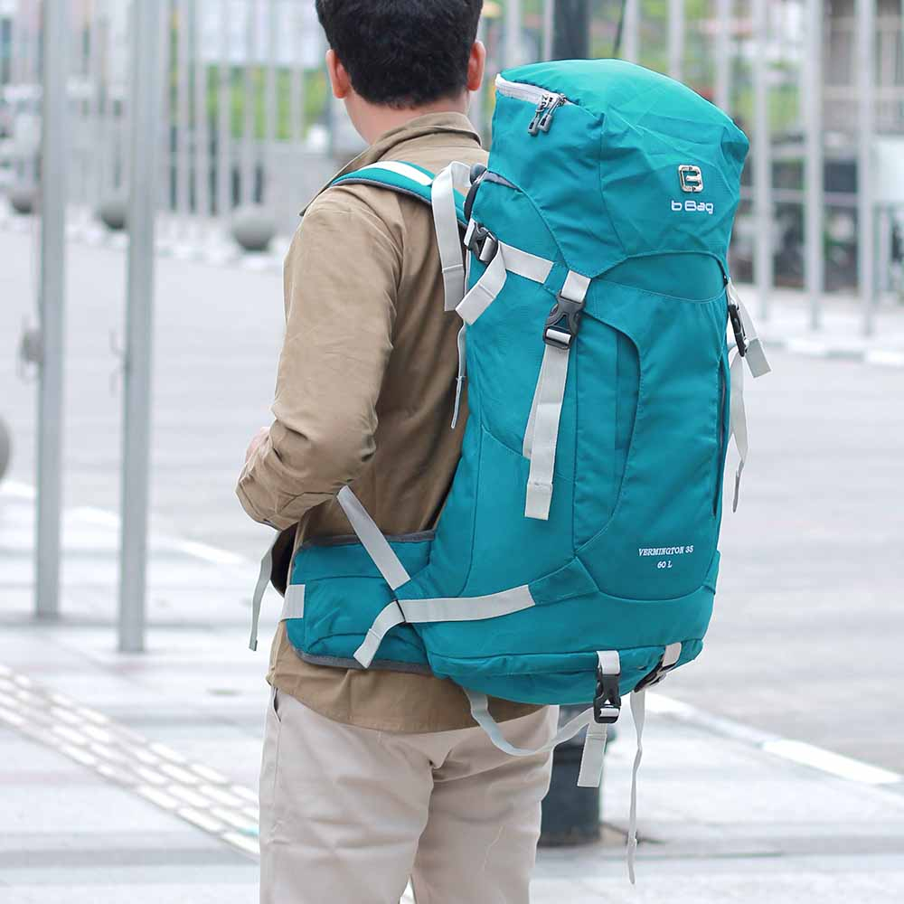 Justrue Carrier 60 Liter Tas Gunung 60L Tas Ransel Outdoor Tosca 201