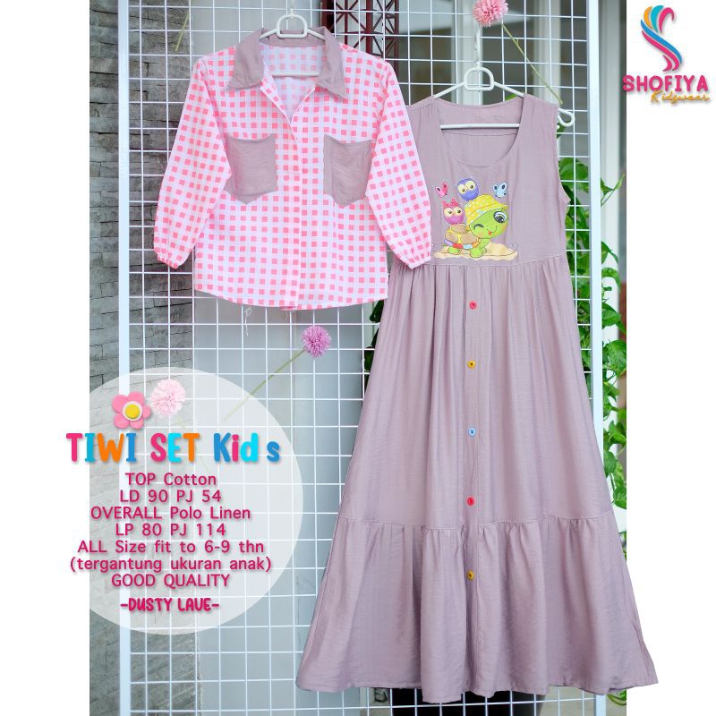 TIWI SET SERIES BY SHOFIYA KIDS