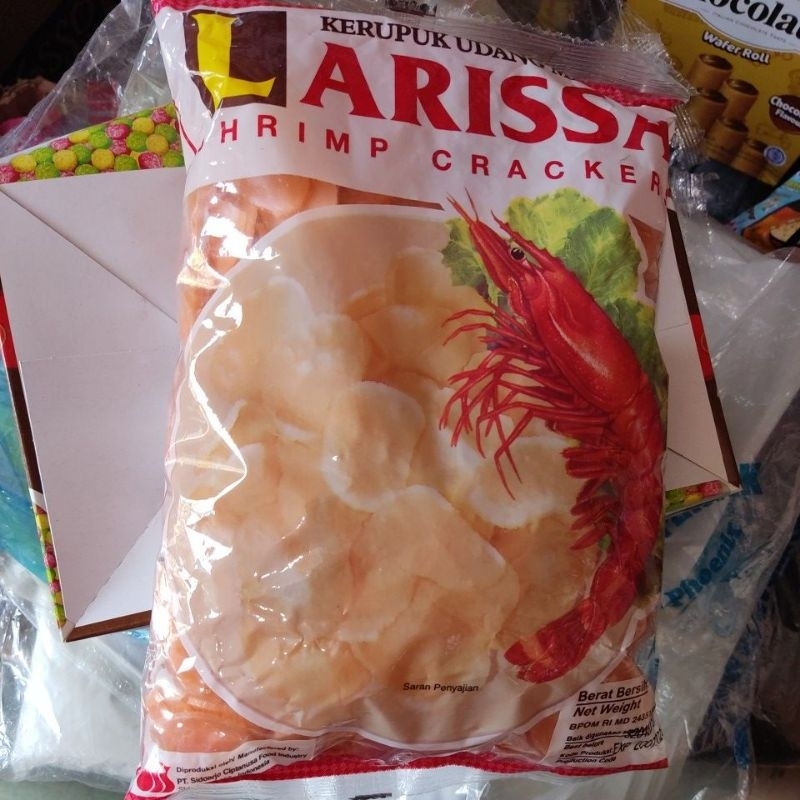 

Kerupuk Udang Larissa Shrimp 500g